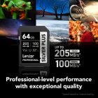 Memoria Lexar SDXC Pro 64GB Silver Plus - Imagen 4