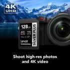 Memoria Lexar 128GB Silver Plus SDXC UHS-I - Imagen 4