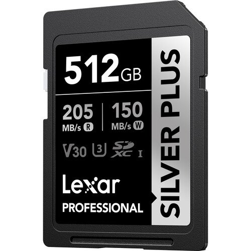 Memoria Lexar SDXC Pro 512GB Silver Plus - Imagen 2