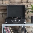 Tocadiscos Retro Con Bluetooth Y Parlantes | 33/45/78 Rpm