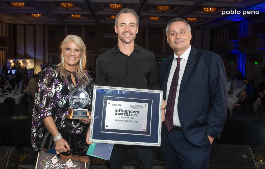 Influencers Awards Uruguay 2025-2026: Sebastián Beltrame fue elegido Influencer del Año 2 INFLUENCERS AWARDS 2026 PABLO PENA 185