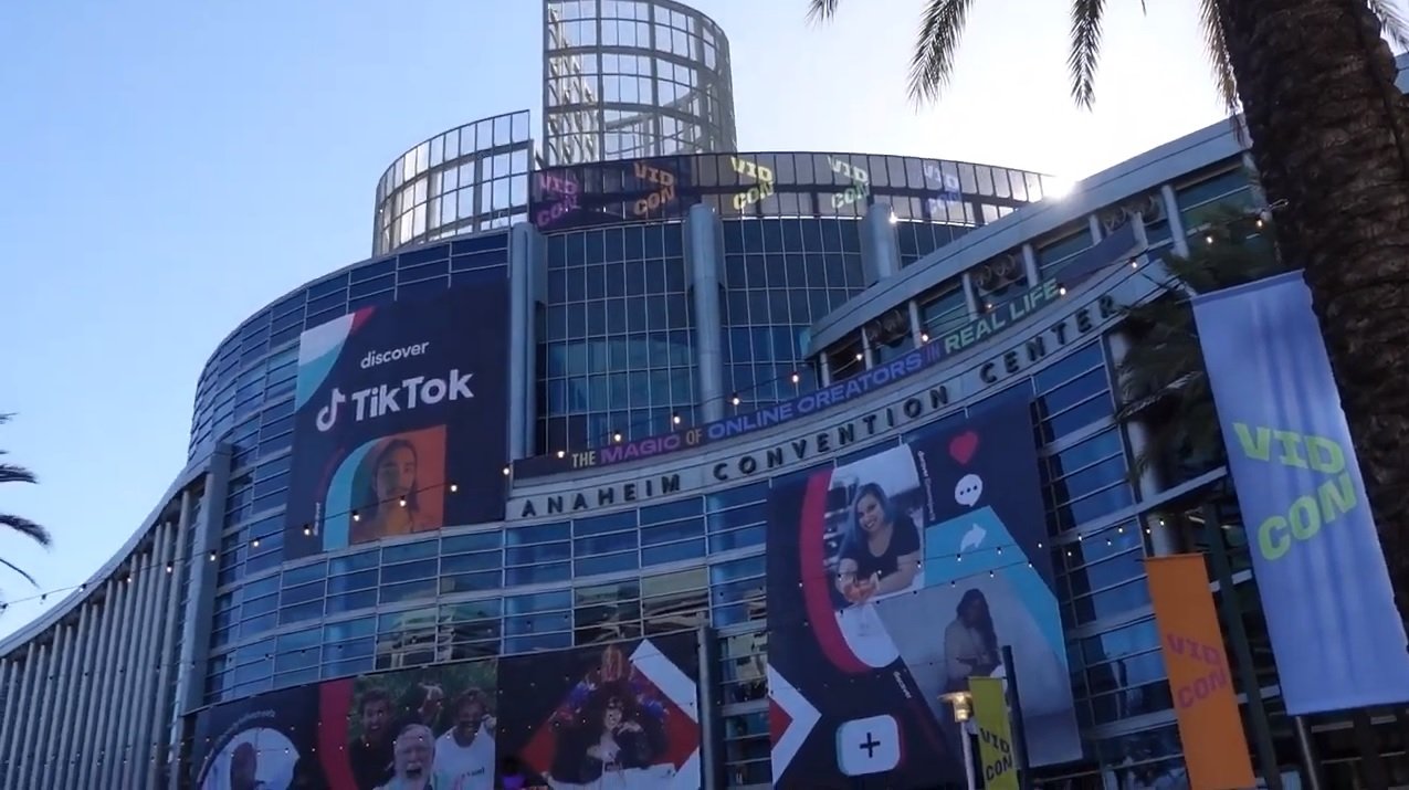 vidcon-anaheim-convention-center VidCon en el Anaheim Convention Center, California